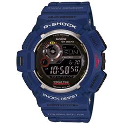 Image of G-Shock Mudman blå resin med stål quartz multifunktion (3281) Herre ur fra Casio, G-9300NV-2ER